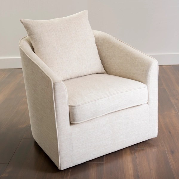 White Swivel Living Room Chairs Matttroy