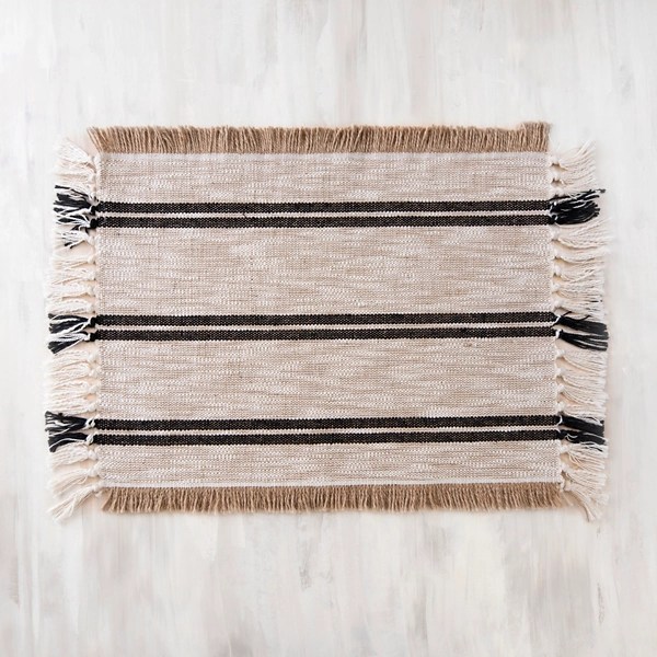 Fringed Jute Mason Placemat Kirklands Home