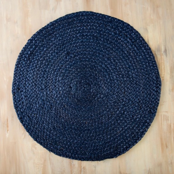 Navy Woven Jute Placemat Kirklands Home