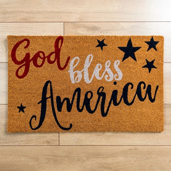 God Bless America Doormat Kirklands Home