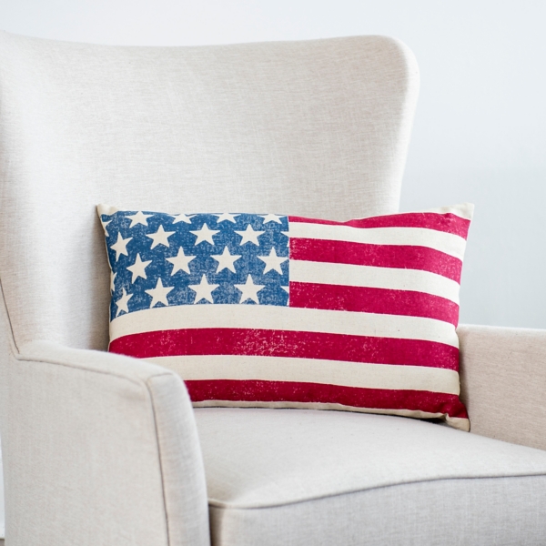 American Flag Lumbar Pillow Kirklands Home