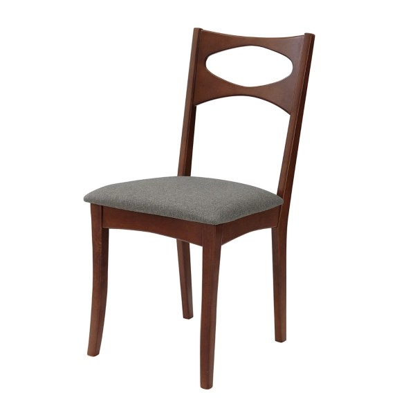 Acorn and Gray Upholstered Dining Chairs, Set of 2 Kirklands Home