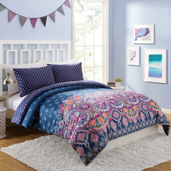 Purple Medallion Twin Quilt Kirklands Home