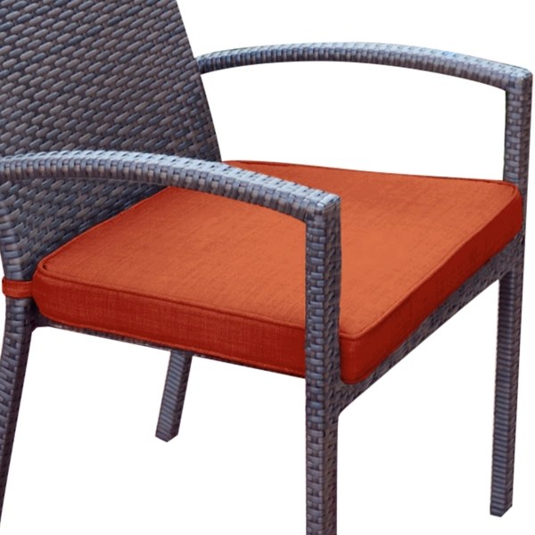 Brick Red Outdoor Dining Chair Cushion Kirklands Home