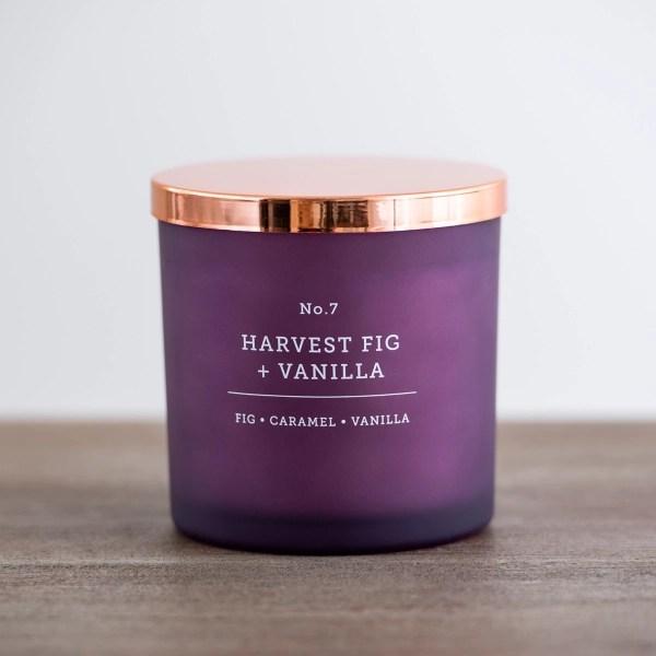 Harvest Fig and Vanilla Triple Wick Jar Candle Kirklands Home