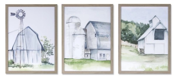 Farm Framed Art Prints, Set of 3 Kirklands Home
