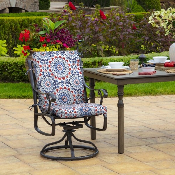 Kirklands Clark Luxe Outdoor Dining Chair Cushion Hamilton Place