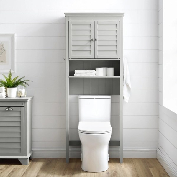 VEIKOUS OverTheToilet Storage Bathroom Organizer With Shelf