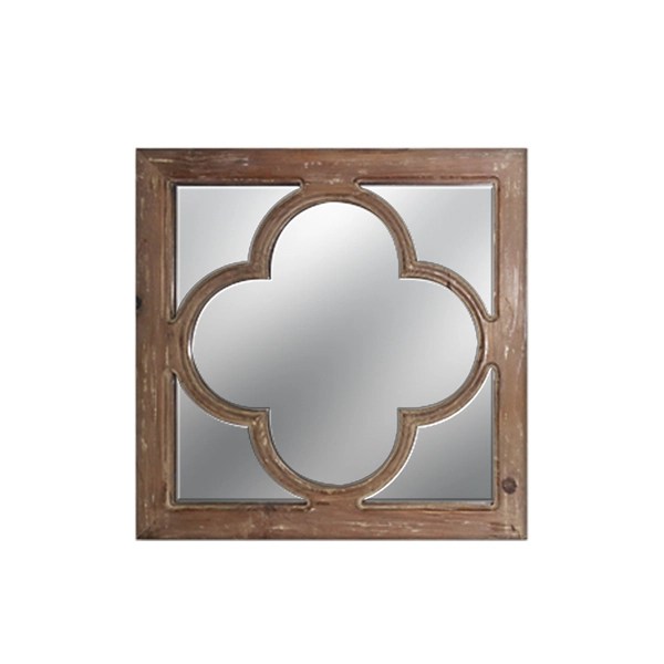 Antique Wood Quatrefoil Overlay Mirror Kirklands Home