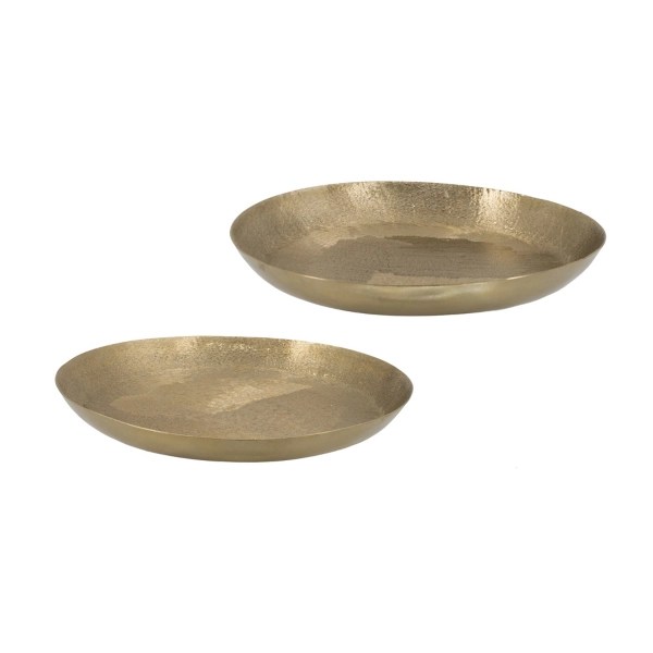 Gold Wide Swirl 2pc. Decorative Bowl Set Kirklands Home