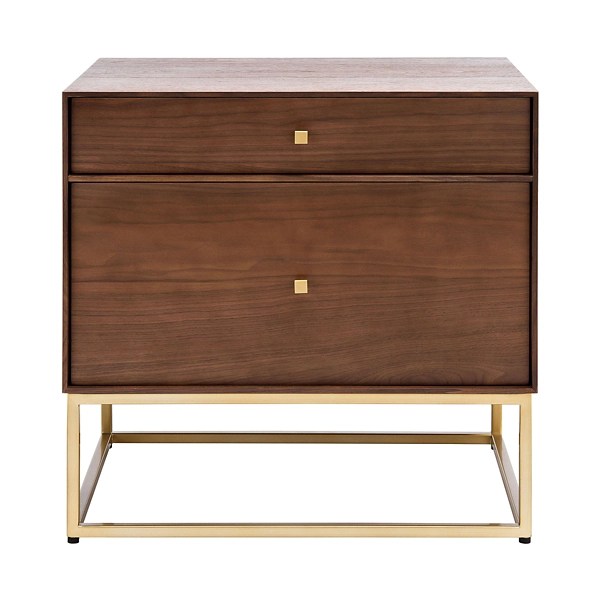 Addie Solid Walnut Wood Nightstand Kirklands Home