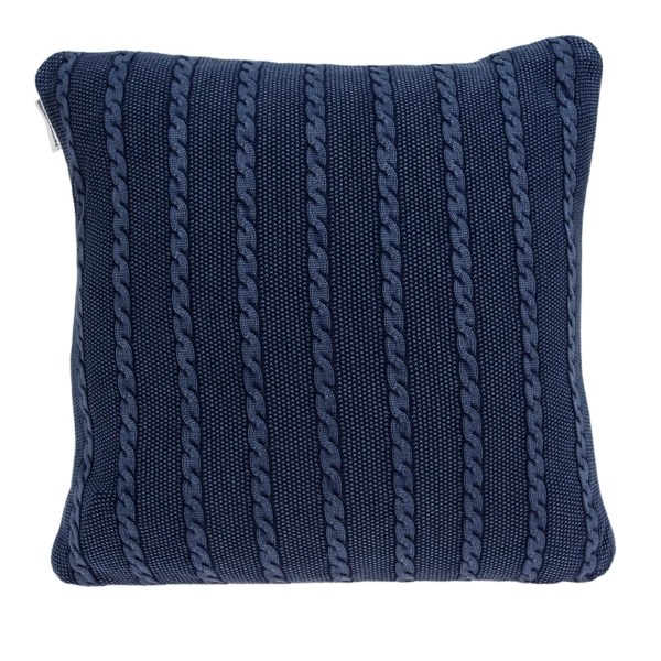Navy Ribbed Pillow Kirklands Home