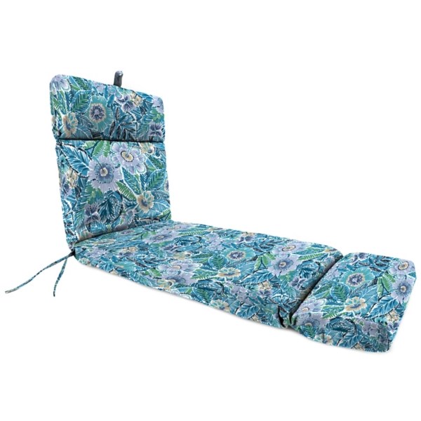 Blue Pensacola Bay Floral Outdoor Chaise Cushion Kirklands Home