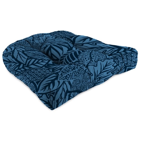 Blue Leaf Outdoor Chair Cushions Kirklands Home
