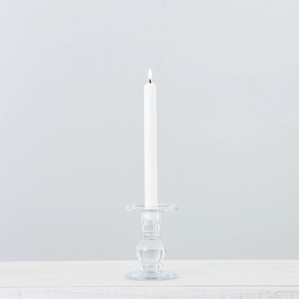 Clear Glass Taper Candle Holder, 5 in. Kirklands Home