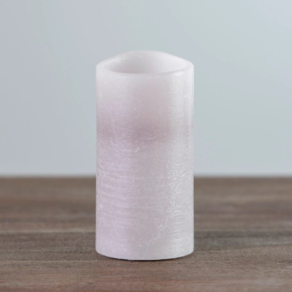 Rustic Gray LED Pillar Candle, 3x6 in. Kirklands Home