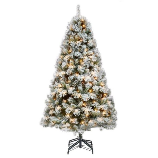 7.5 ft. PreLit Frosted Branches Christmas Tree Kirklands Home