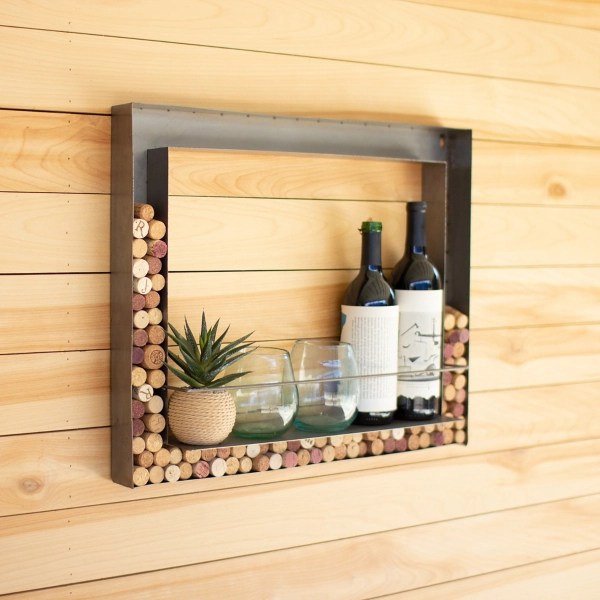 Bronze Cork Holder Wall Frame Kirklands Home