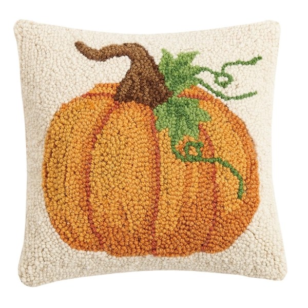 Fall Pumpkin Wool Pillow Kirklands Home