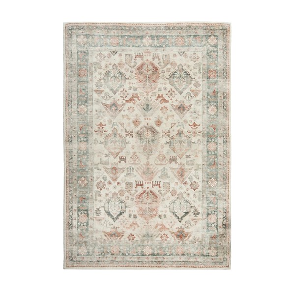 Beige Rosette Area Rug, 5x7 Kirklands Home