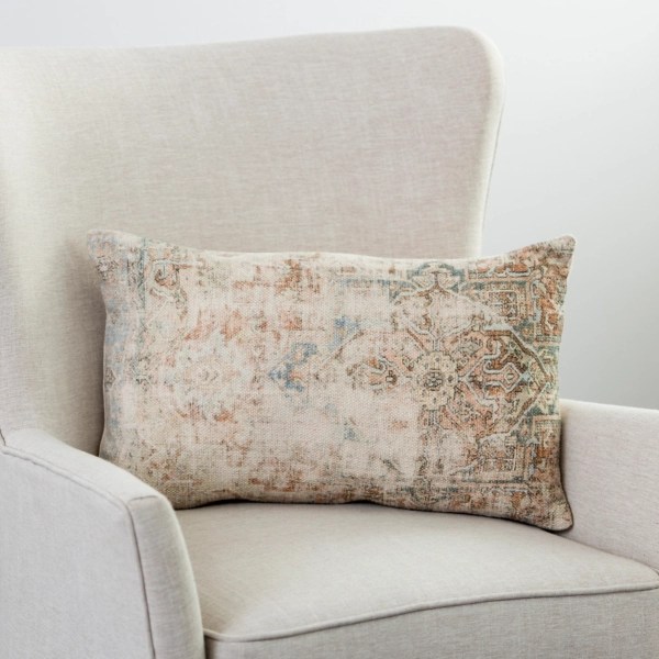 Bhavna Vintage Print Lumbar Pillow Kirklands Home