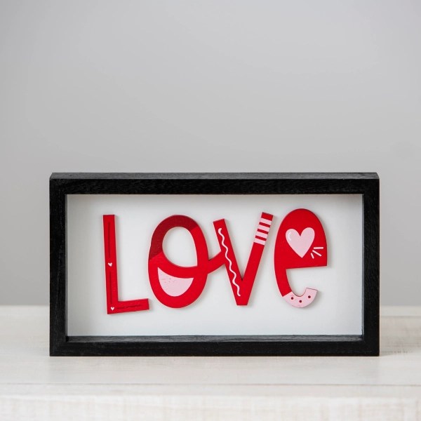 Love Block Tabletop Sign Kirklands Home
