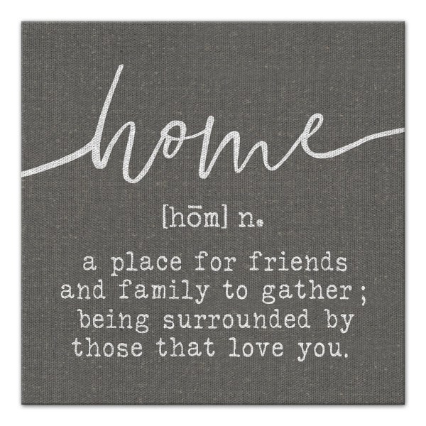Home Definition Canvas Art Print Kirklands Home