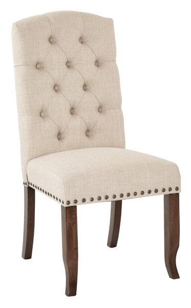 Ivory Upholstered Nailhead Trim Dining Chair Kirklands Home