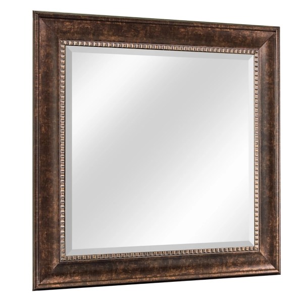 Bronze Ribbed Frame Wall Mirror Kirklands Home