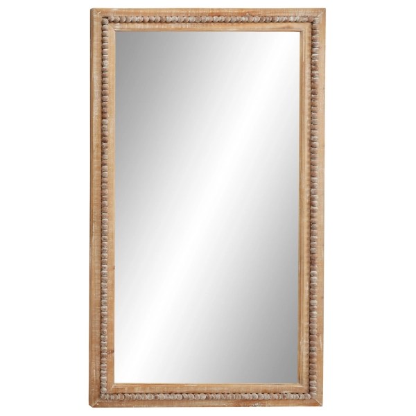 Distressed Brown Beaded Wall Mirror Kirklands Home