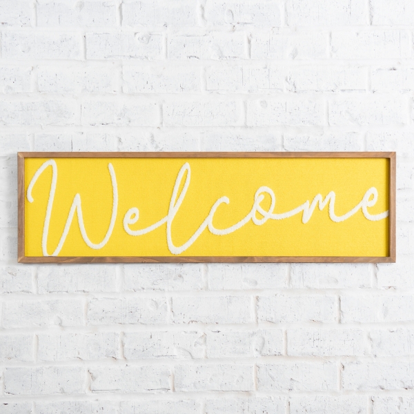 Yellow Outdoor Wall Plaque Kirklands Home