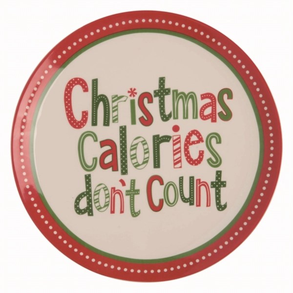 Christmas Calories Don't Count Serving Platter Kirklands Home