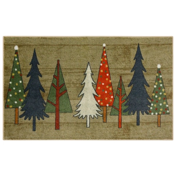Festive Forest Christmas Accent Rug Kirklands Home