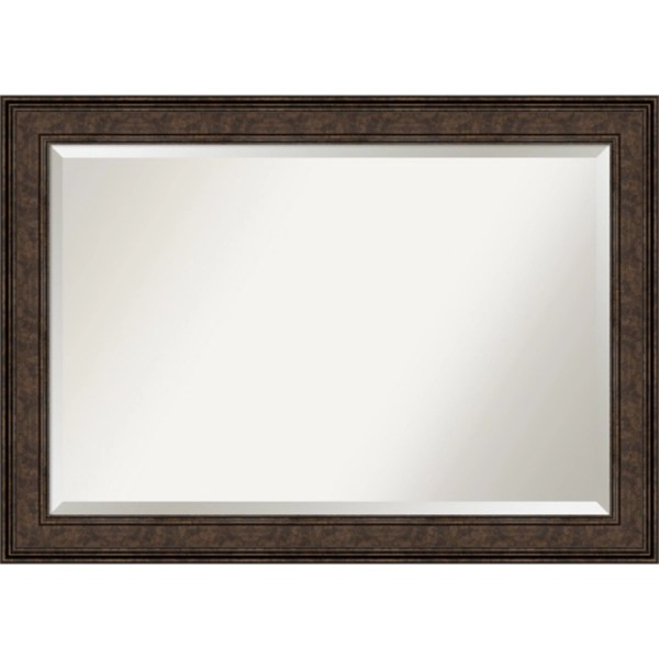 Bronze Panel Frame Beveled Mirror Kirklands Home