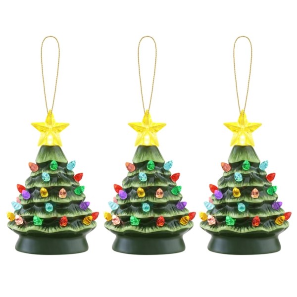 Nostalgic Christmas Tree Ornaments, Set of 3 Kirklands Home