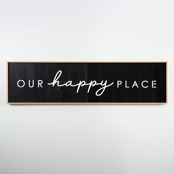Our Happy Place Decorative Wall Plaque Kirklands Home