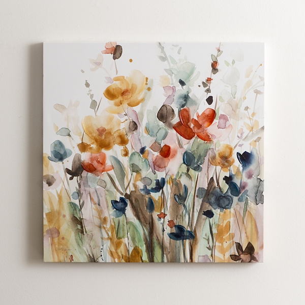 Colorful Blooms Canvas Art Print Kirklands Home