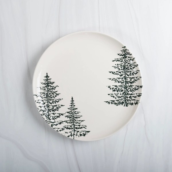 Evergreen Dinner Plate Kirklands Home