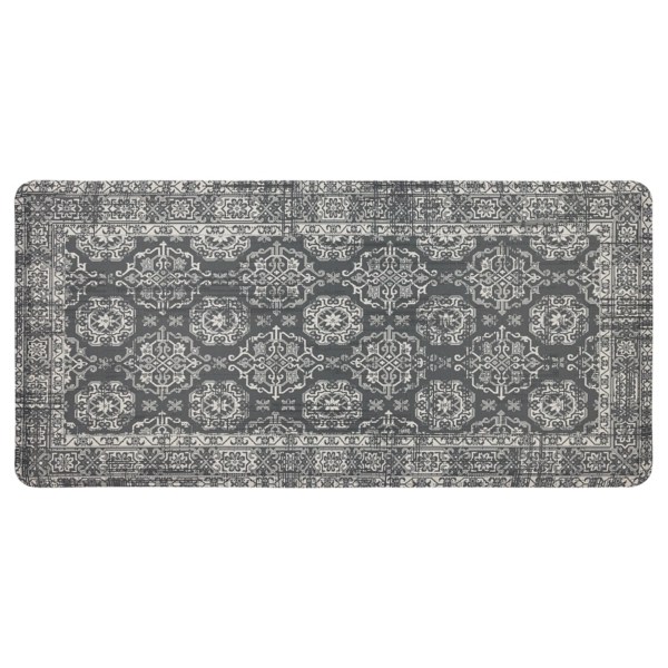 Gray Floral Cushioned Kitchen Mat Kirklands Home