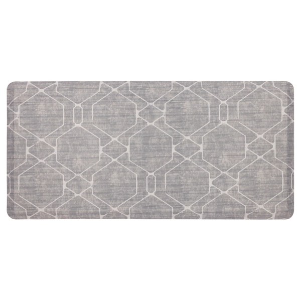 Gray Diamond Cushioned Kitchen Mat Kirklands Home
