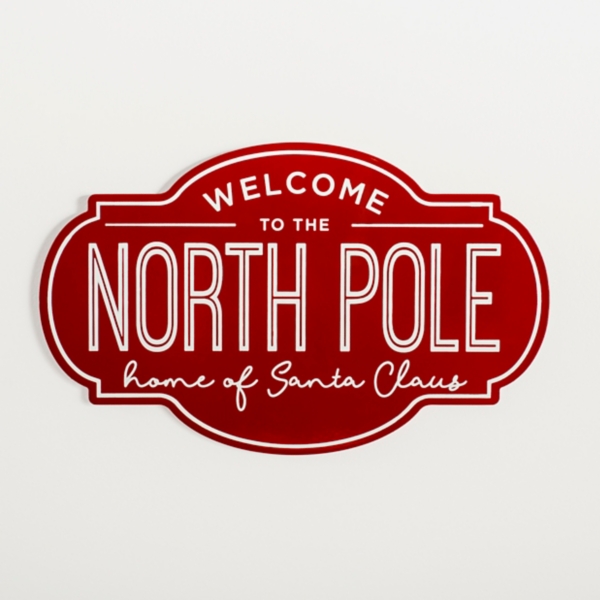 to the North Pole Wall Plaque Kirklands Home