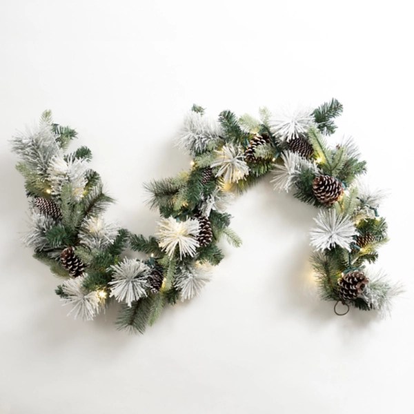 PreLit Pinecone Branch Holiday Garland Kirklands Home