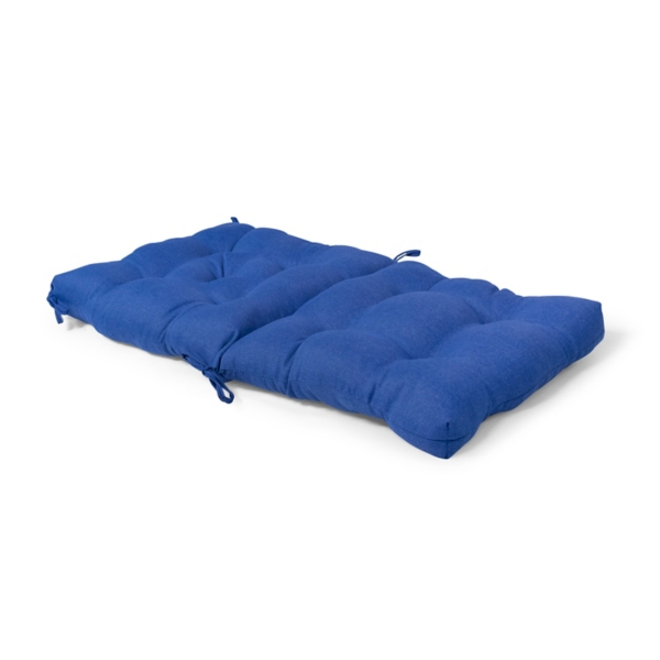 Cala Cobalt Outdoor Tufted Chair Cushion Kirklands Home