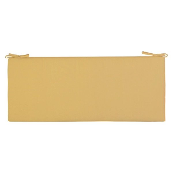 Sunny Yellow Outdoor Bench Cushion, 46x18 Kirklands Home
