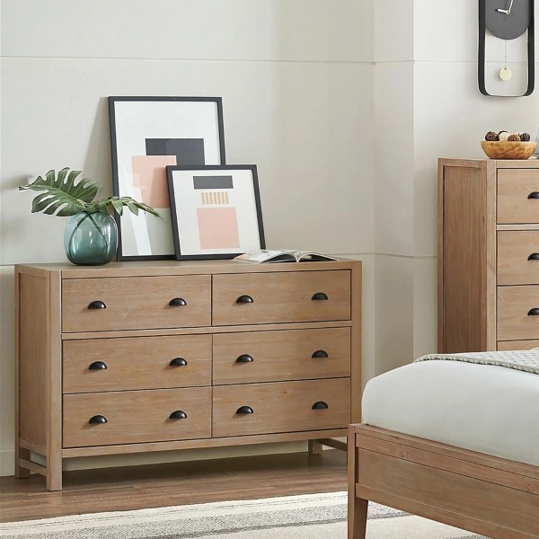 Natural Wood Grain 6Drawer Dresser Kirklands Home