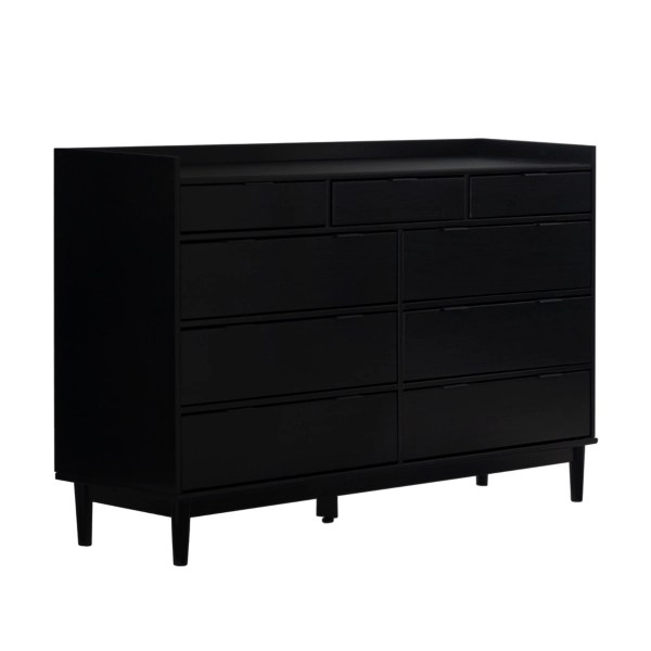Midnight Solid Wood Pull Tab Large Dresser Kirklands Home