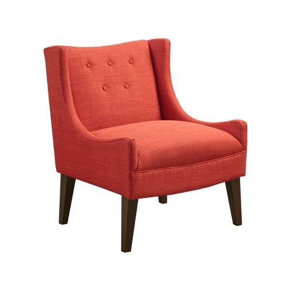 Orange Upholstered Slope Arm Accent Chair Kirklands Home
