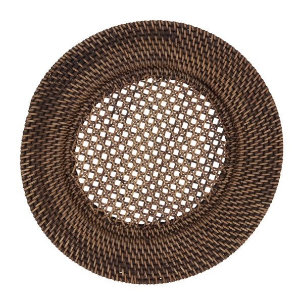 Brown Rattan Charger Plates, Set of 4 Kirklands Home