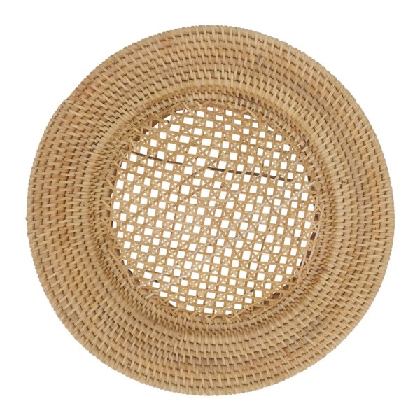 Natural Rattan Charger Plates, Set of 4 Kirklands Home