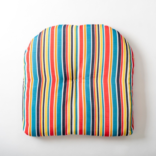 Colorful Stripes Outdoor Chair Cushion Kirklands Home